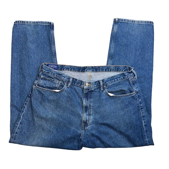 Pendleton Jeans Mens 42X32 Blue Straight High Rise Denim Classic - Picture 1 of 13